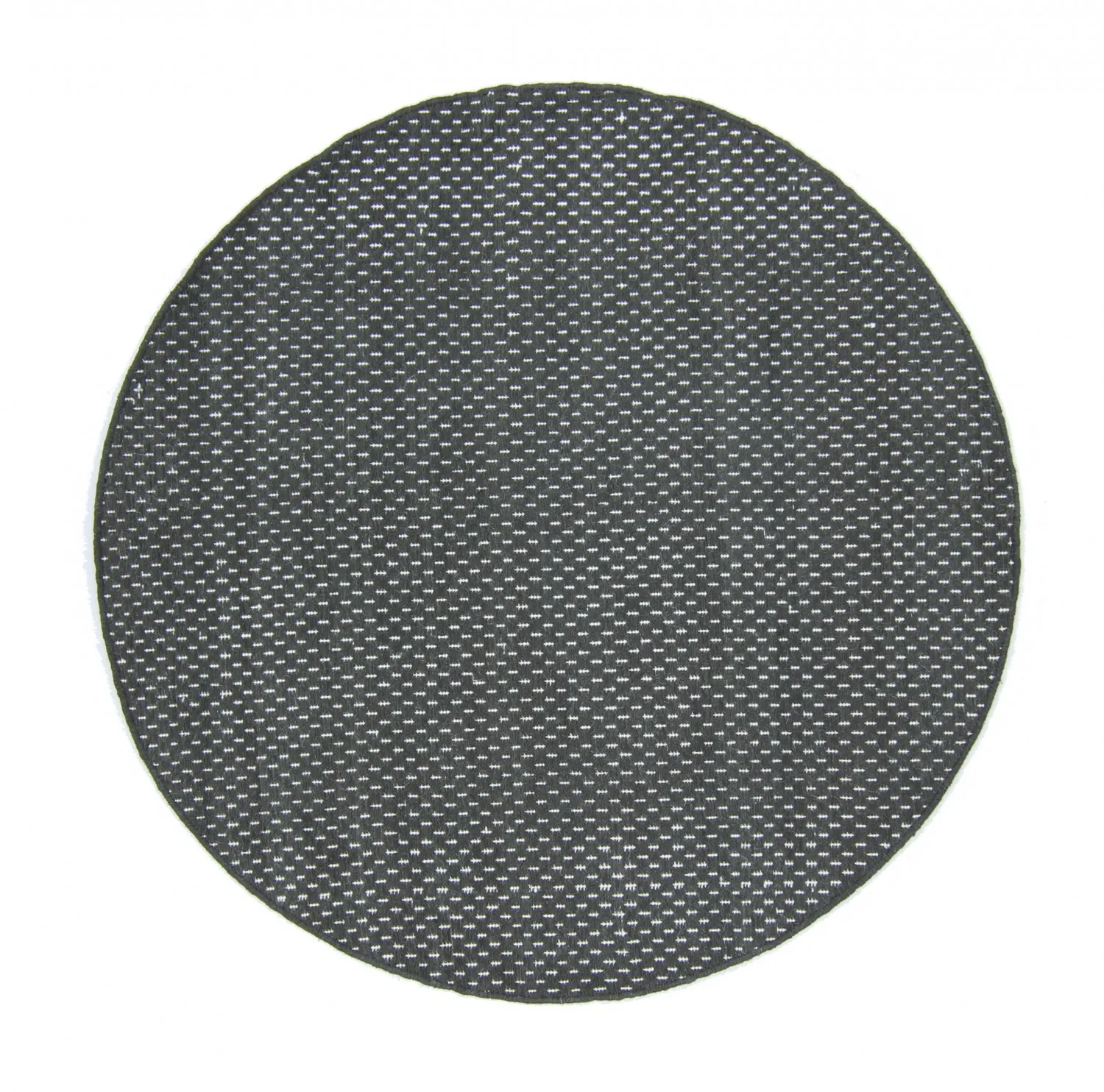 Kruhový koberec - Clovelly (tmavo šedý)