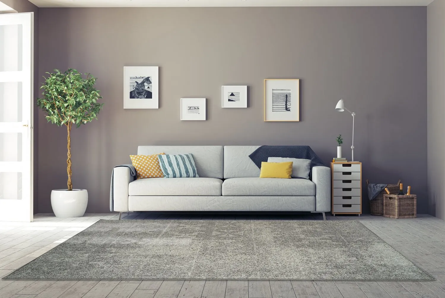 Koberec Wilton - Giana (šedá)