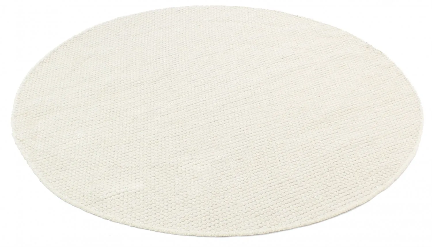Kruhový koberec - Coastal (krém)