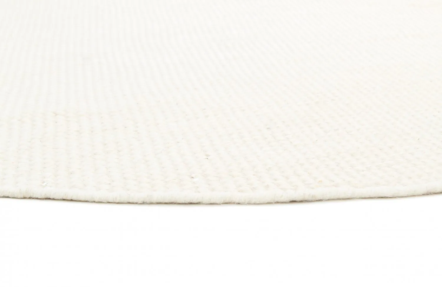 Kruhový koberec - Coastal (biely)