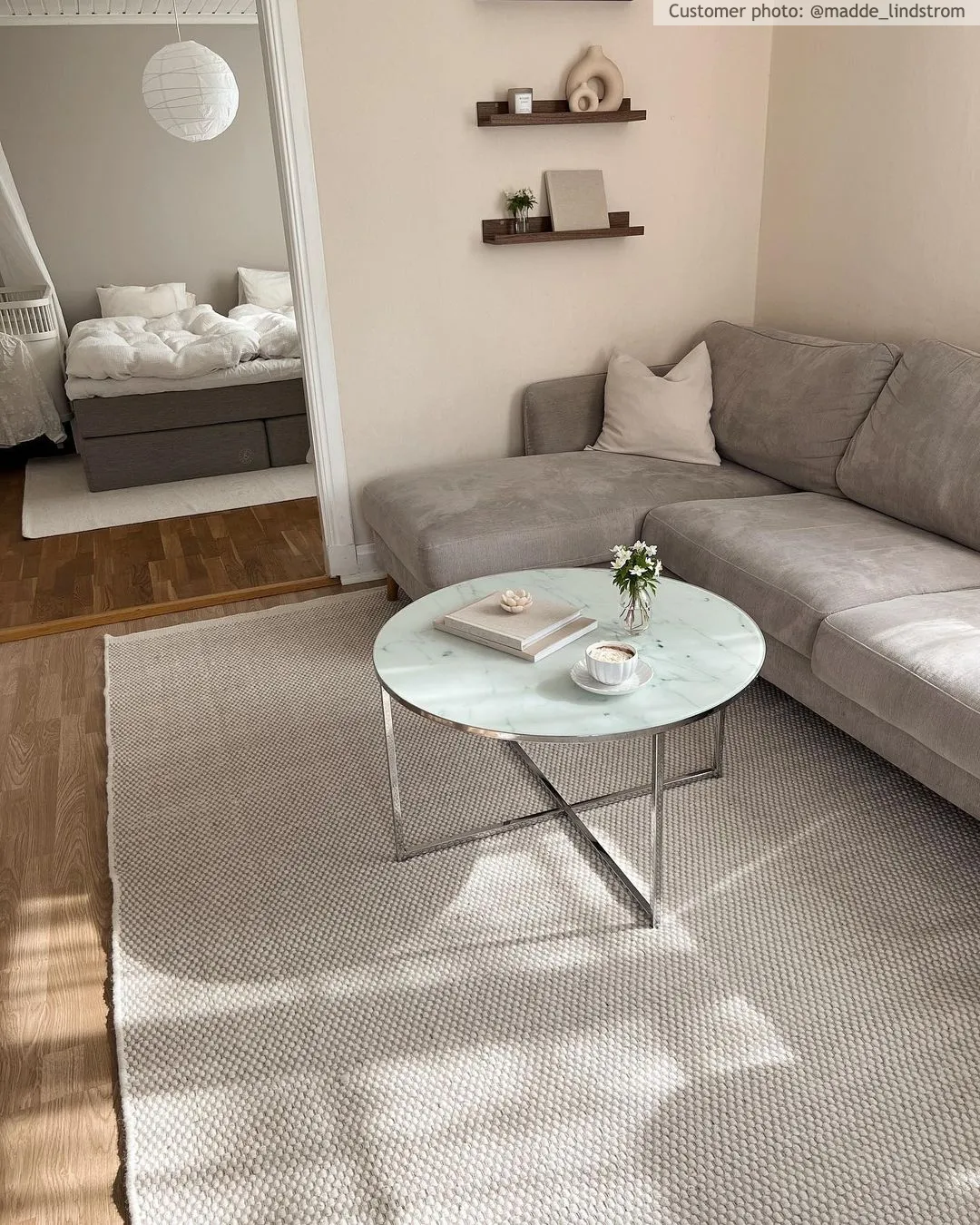 Vlnený koberec - Coastal (krémový)