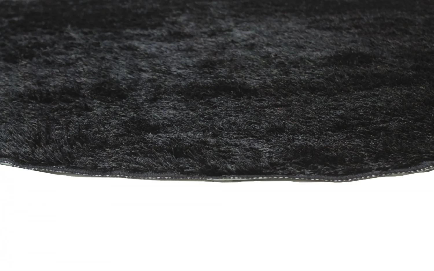 Kruhové koberce - Cosy (čierna)