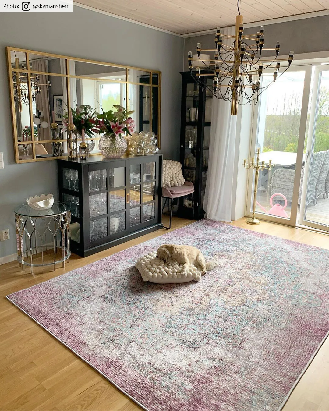 Koberec Wilton - Badem (ružový/multicolor)