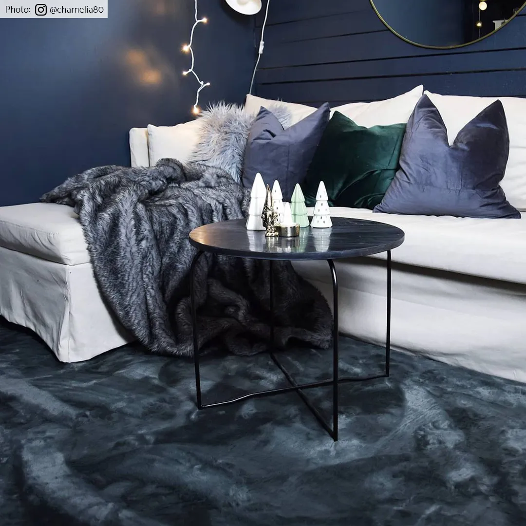 Koberce s dlhým vlasom - Aranga Super Soft Fur (antracit)