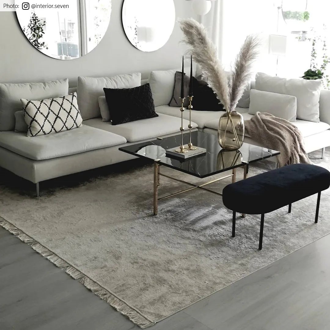 Koberec Wilton - Art Silk (svetlo šedá/bežová)