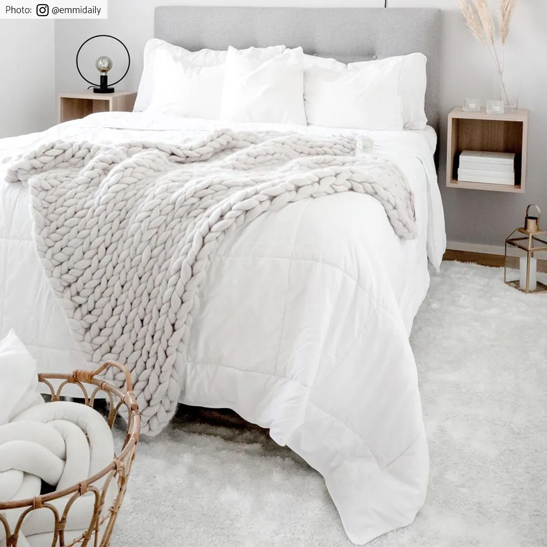 Koberce s chlpatým povrchom - Cosy (biela)