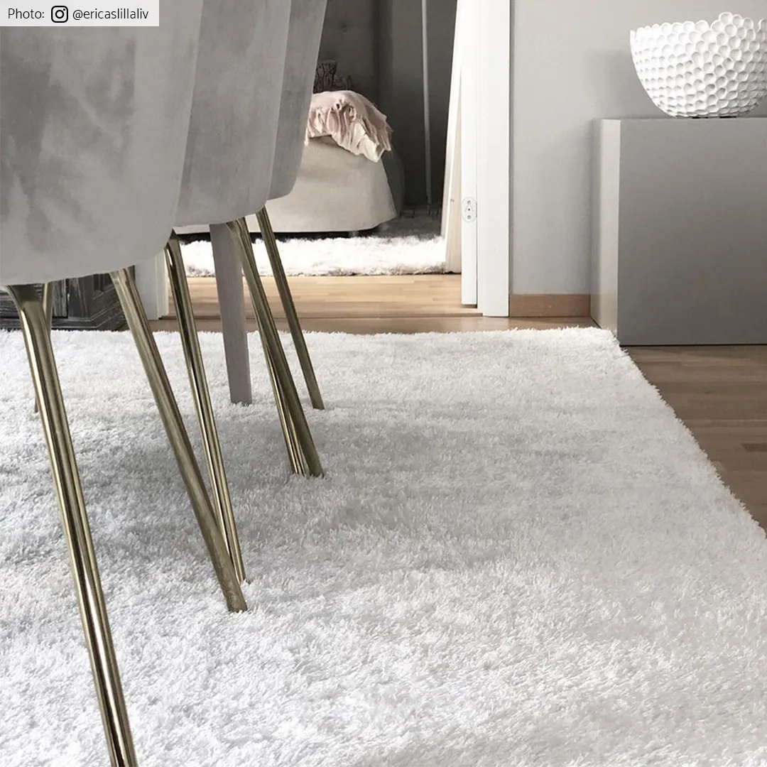 Koberce s chlpatým povrchom - Cosy (biela)