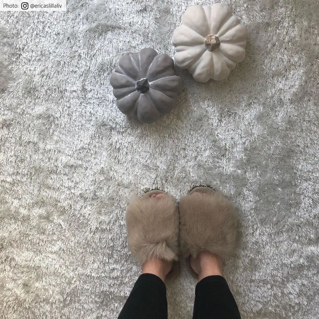 Koberce s chlpatým povrchom - Cosy (biela)