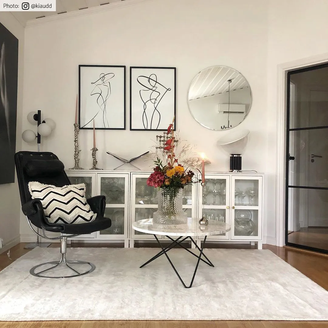 Kruhový koberec - Jodhpur Špeciálna Luxusná Edícia (offwhite)