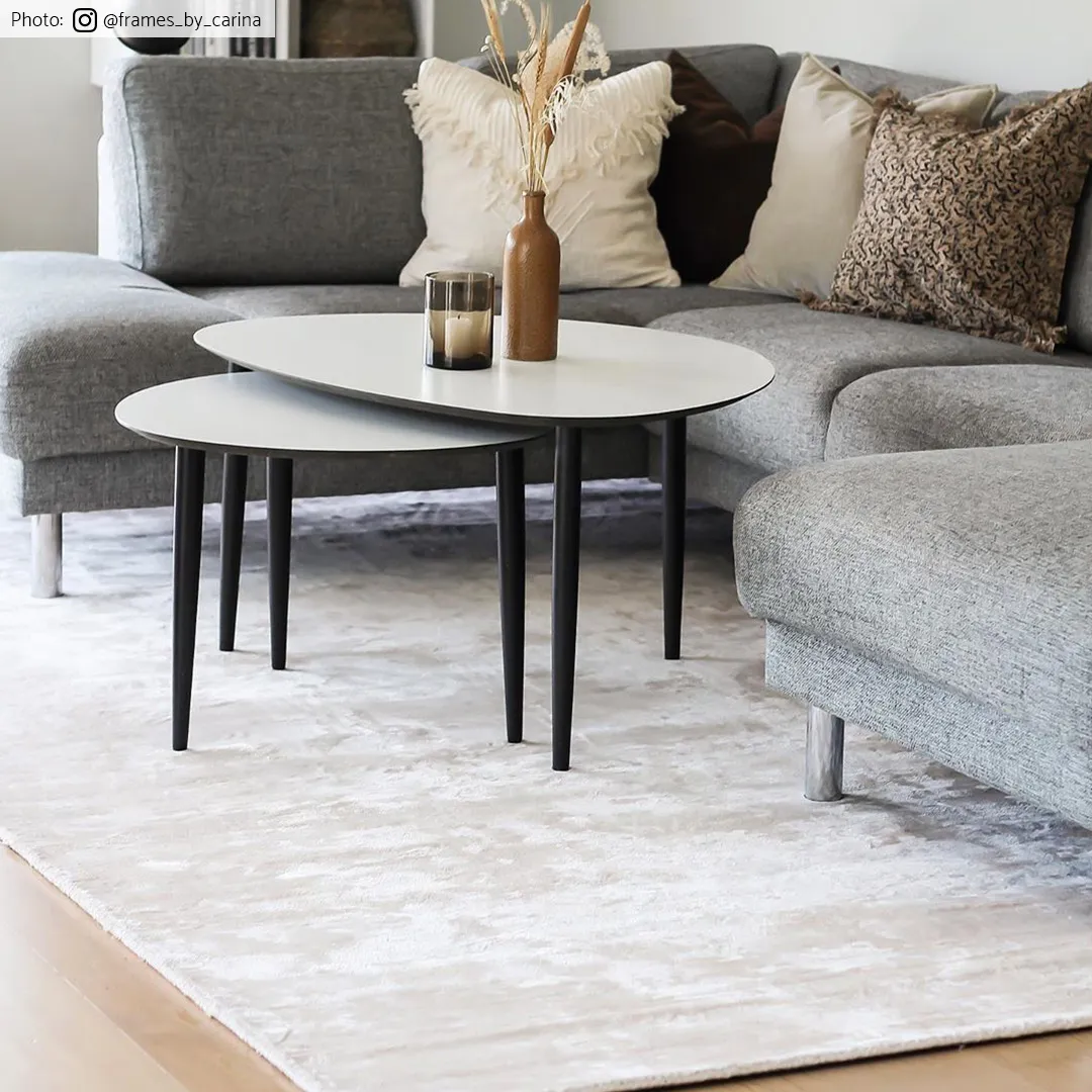 Koberec okrúhly - Jodhpur Špeciálna Luxusná Edícia Viskóza (svetlo béžová)