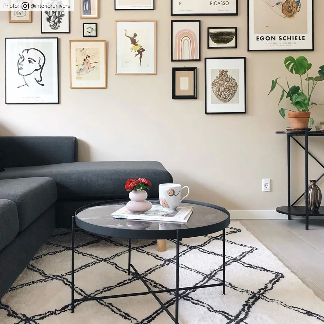 Husté koberce - Morocco (čierna/biela)