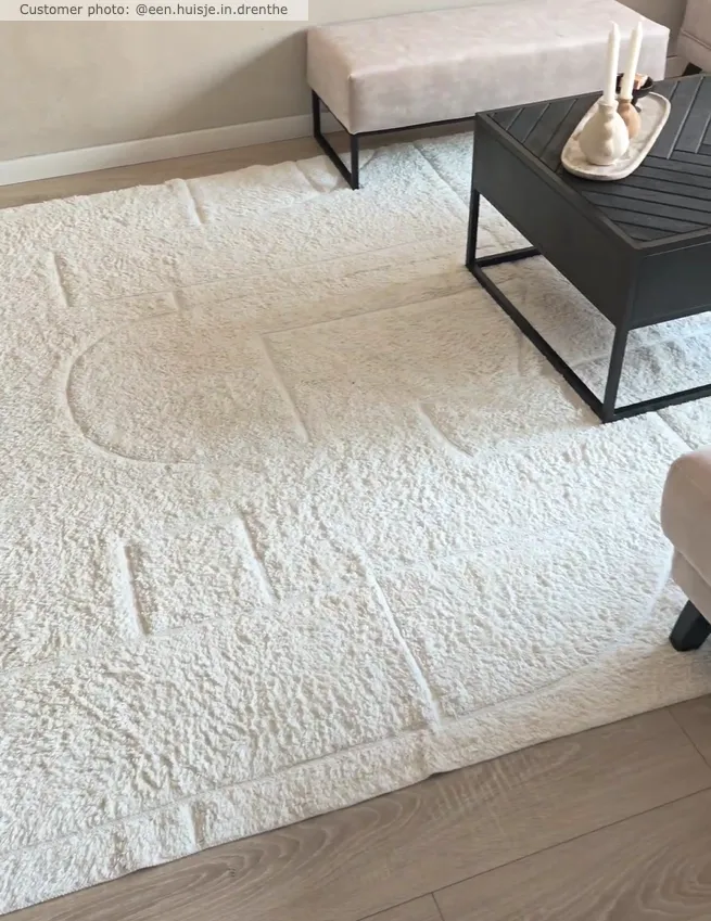 Koberce s dlhým vlasom - Cremona Natural Cotton Shaggy (offwhite)