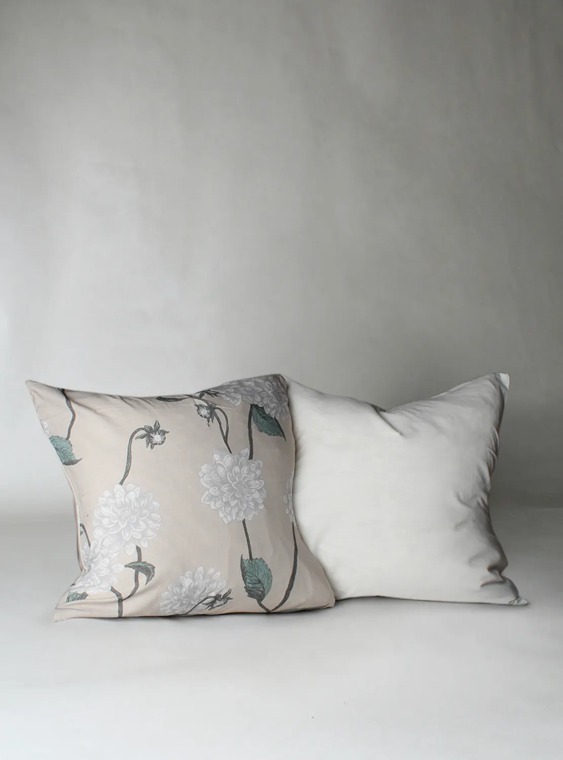 Obal na vankúš 2-pack - Alyssa (béžová/sivá)