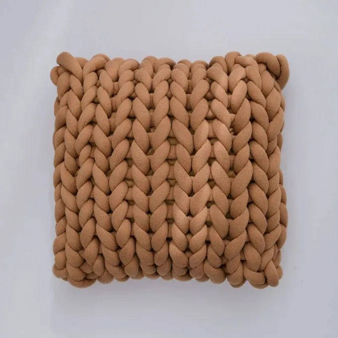 Vankúše - Braid (hnedá)