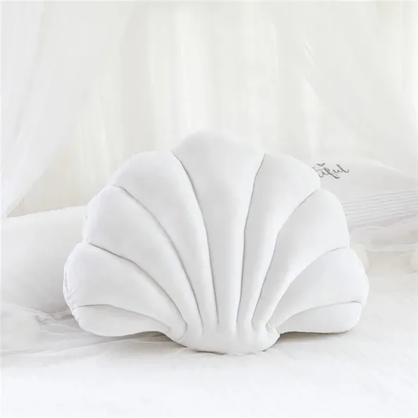 Vankúše - Seashell (biela)