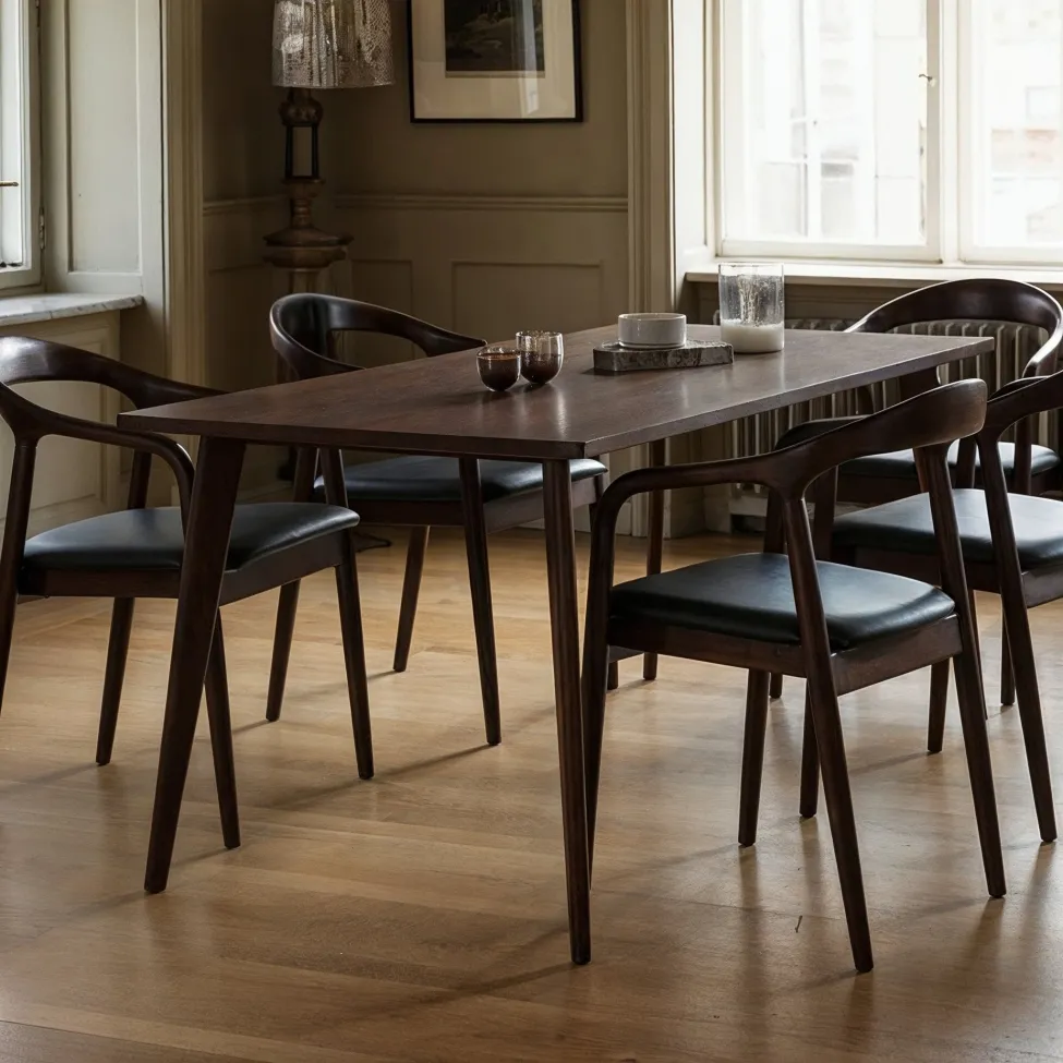Matbord - Nordisk - 180 x 70 cm (valnöt)