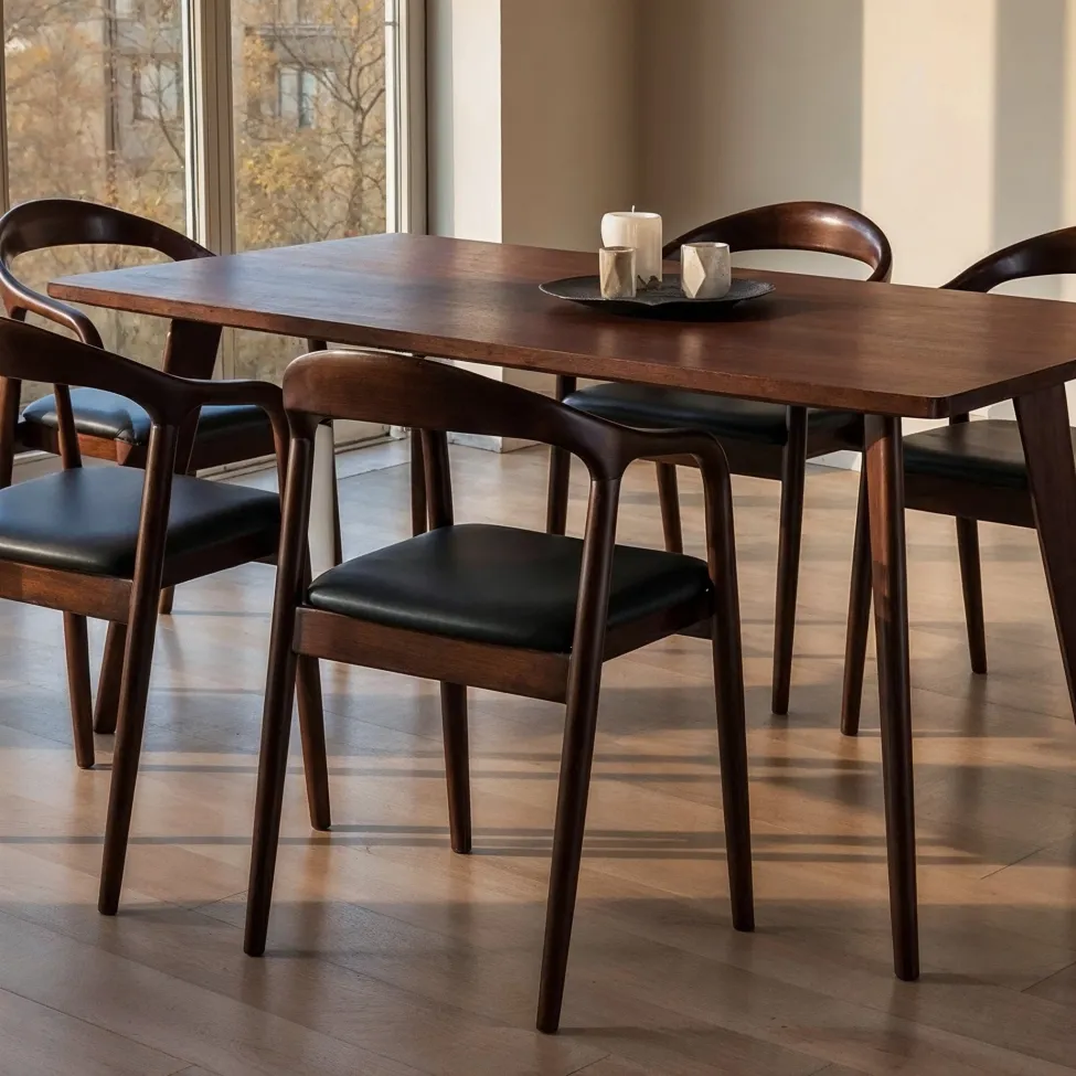 Matbord - Nordisk - 180 x 70 cm (valnöt)