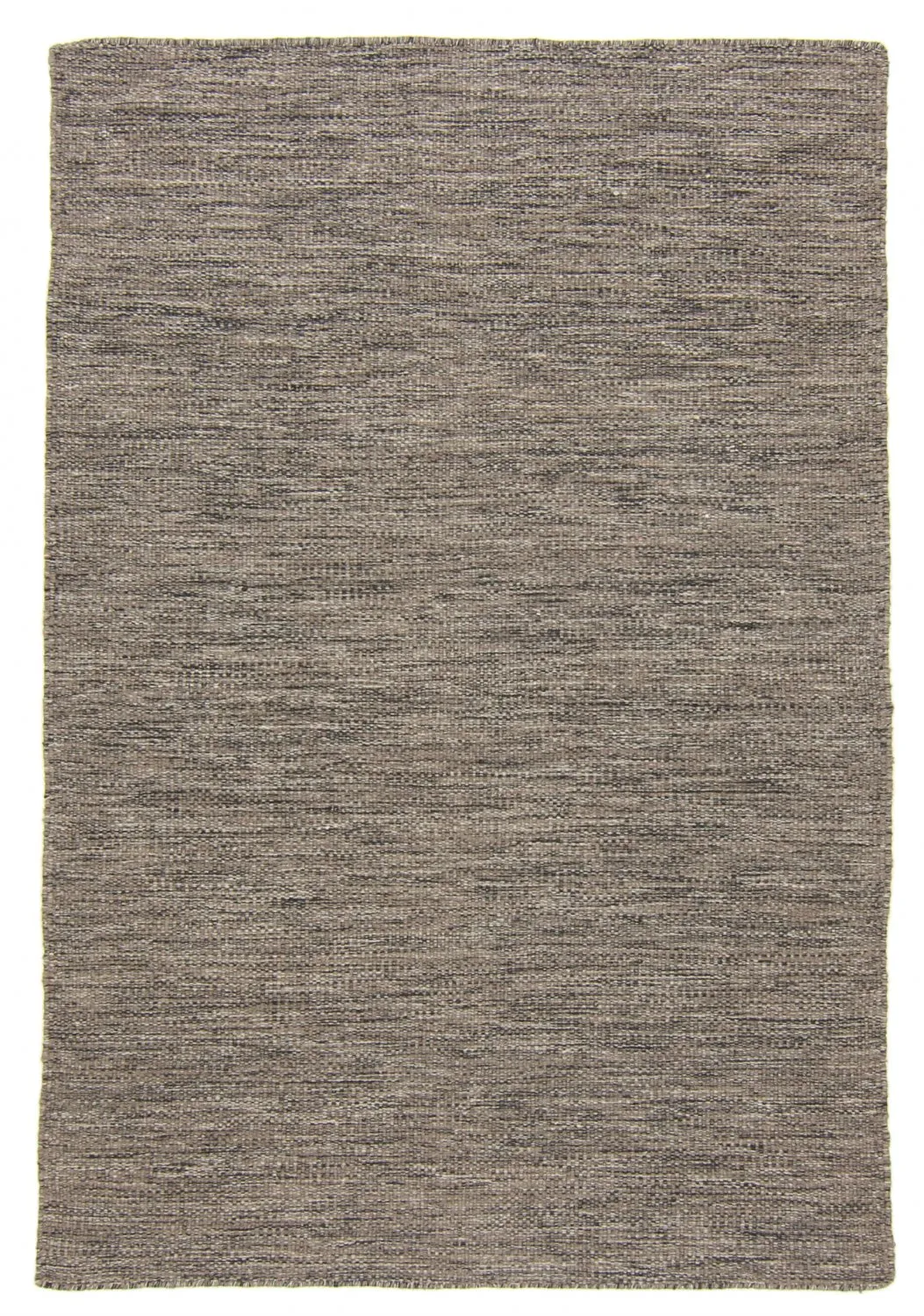 Vlnený koberec - Dhurry (antracit)