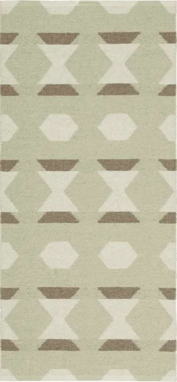 Plastové koberce - Horredsmattan Disa (zelená)