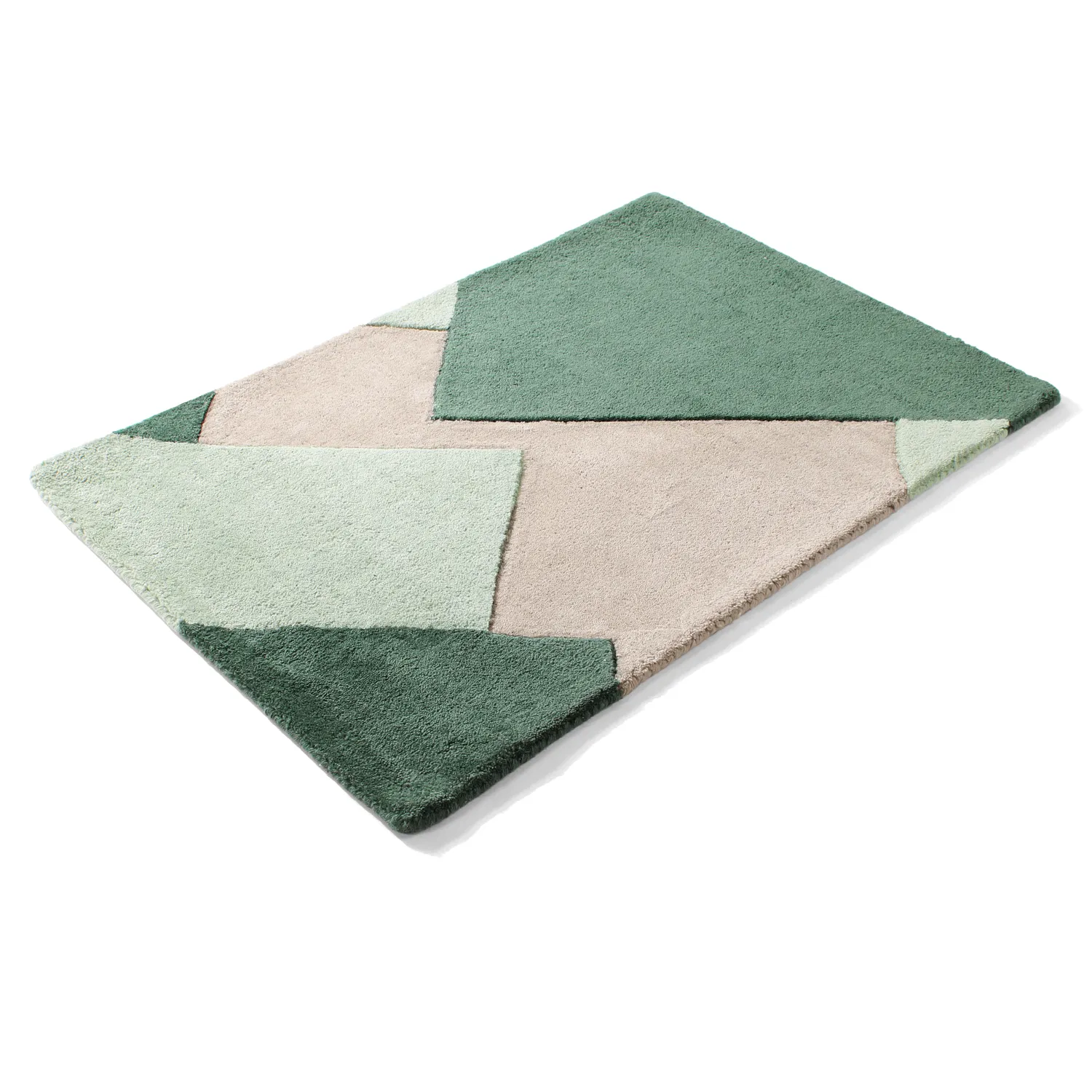 Vstupný koberec - Andria (zelený/multi)