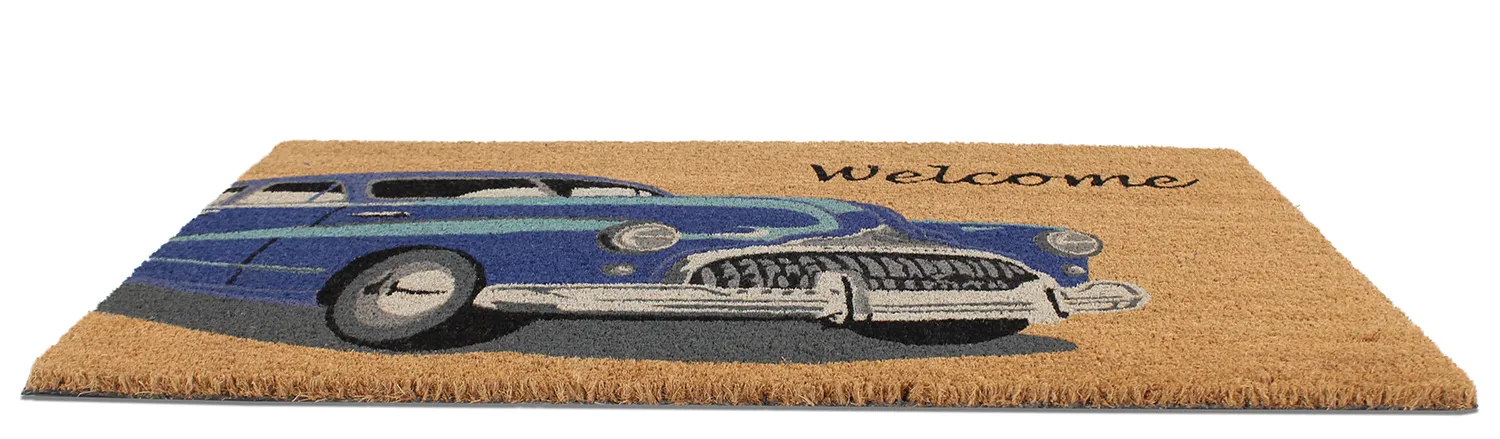 Vstupná rohož - Car (modrá)