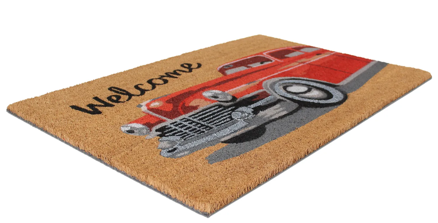 Vstupná rohož - Car (červená)