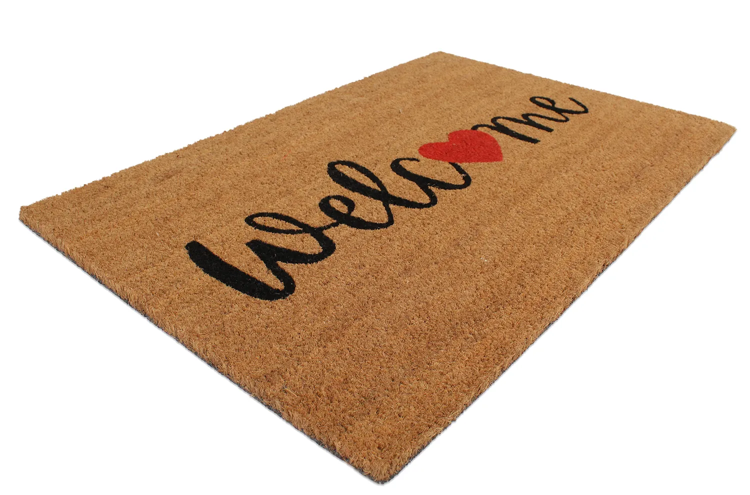 Vstupná rohož - Heart (prírodná)