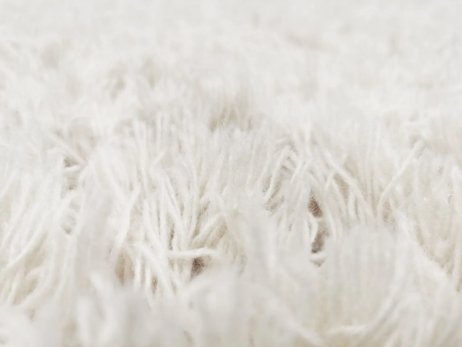 Vlněný koberec - Aliste Wool Shaggy (sněhově bílá)