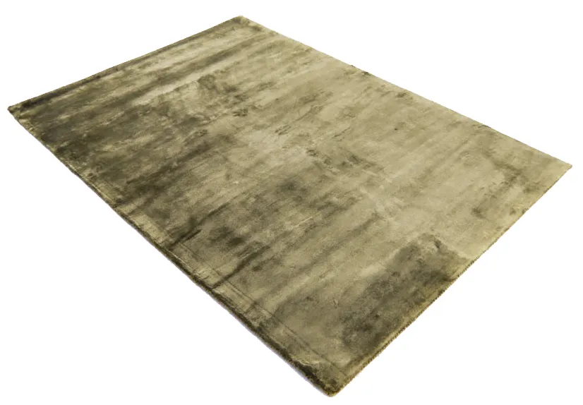 Koberec z viskózy - Jodhpur Špeciálna luxusná edícia (olivová)