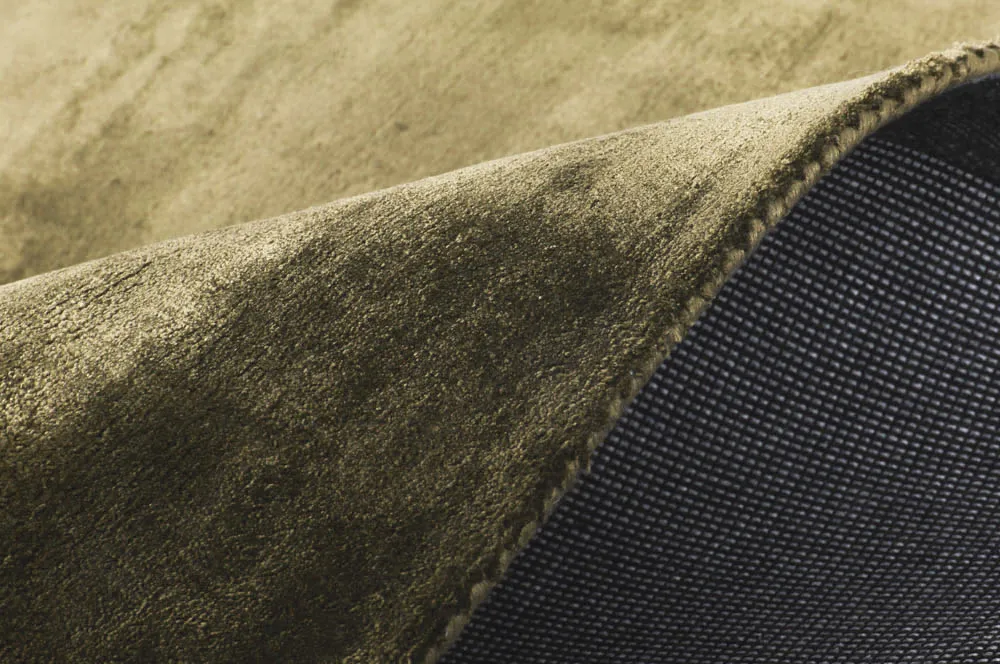 Koberec z viskózy - Jodhpur Špeciálna luxusná edícia (olivová)