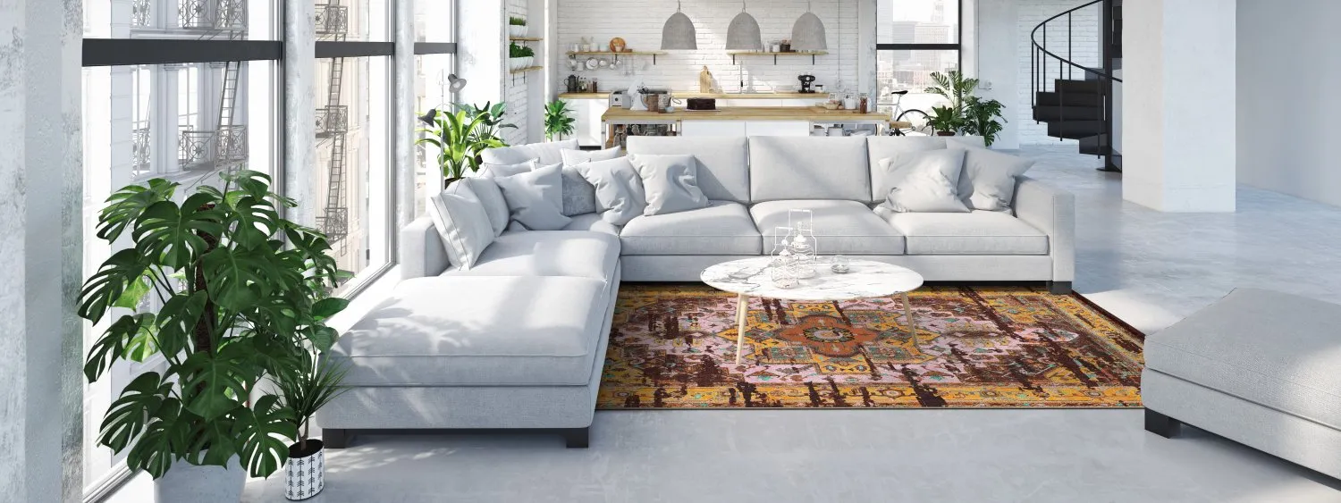 Koberec Wilton - Darnah (žltá/multikolorová)