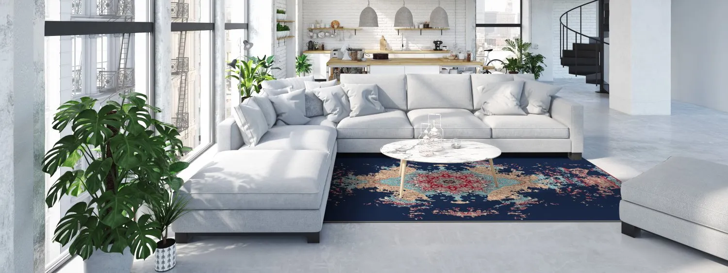 Koberec Wilton - Murzuk (modrá)