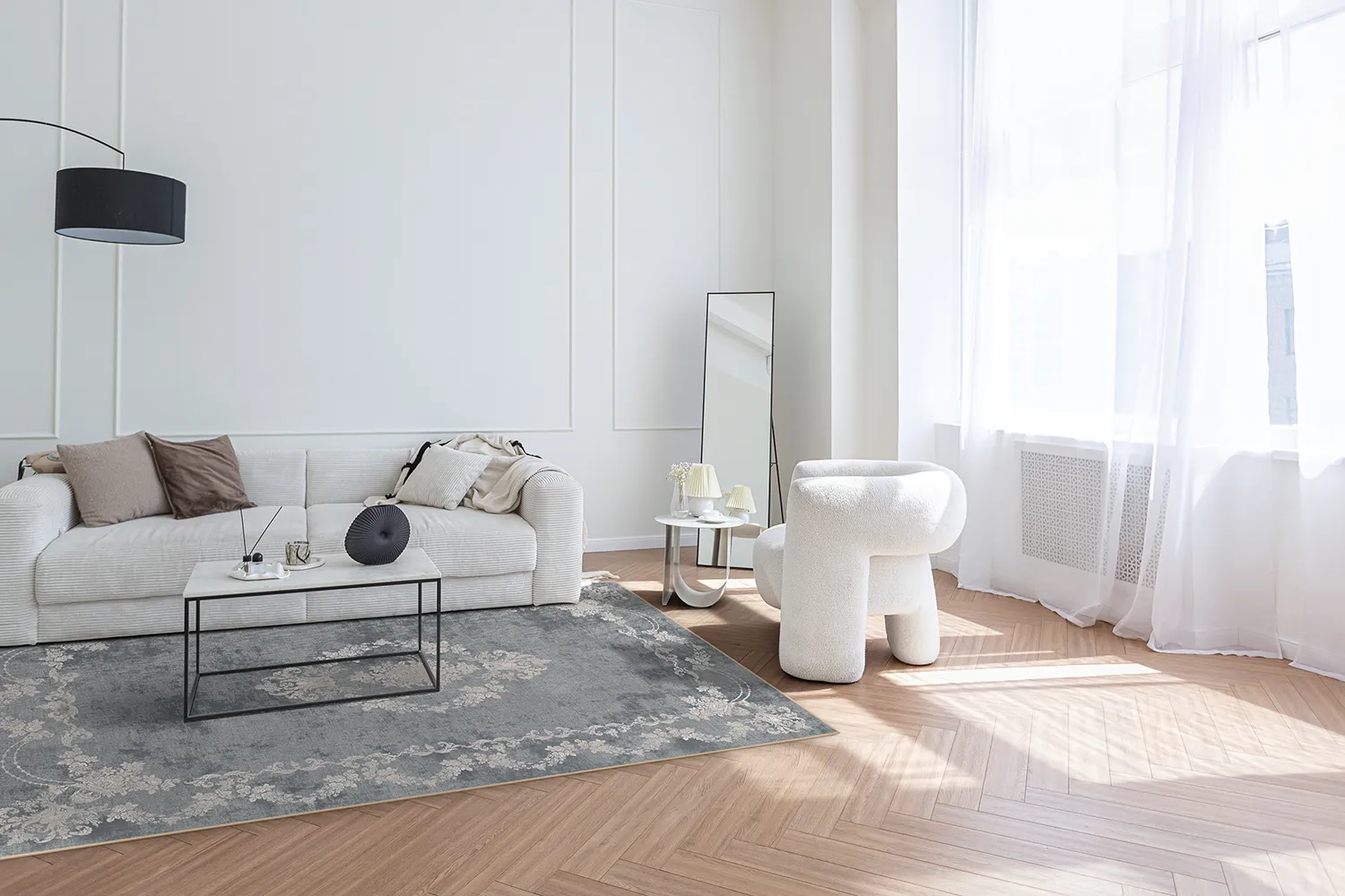 Koberec Wilton - Taknis (šedá)