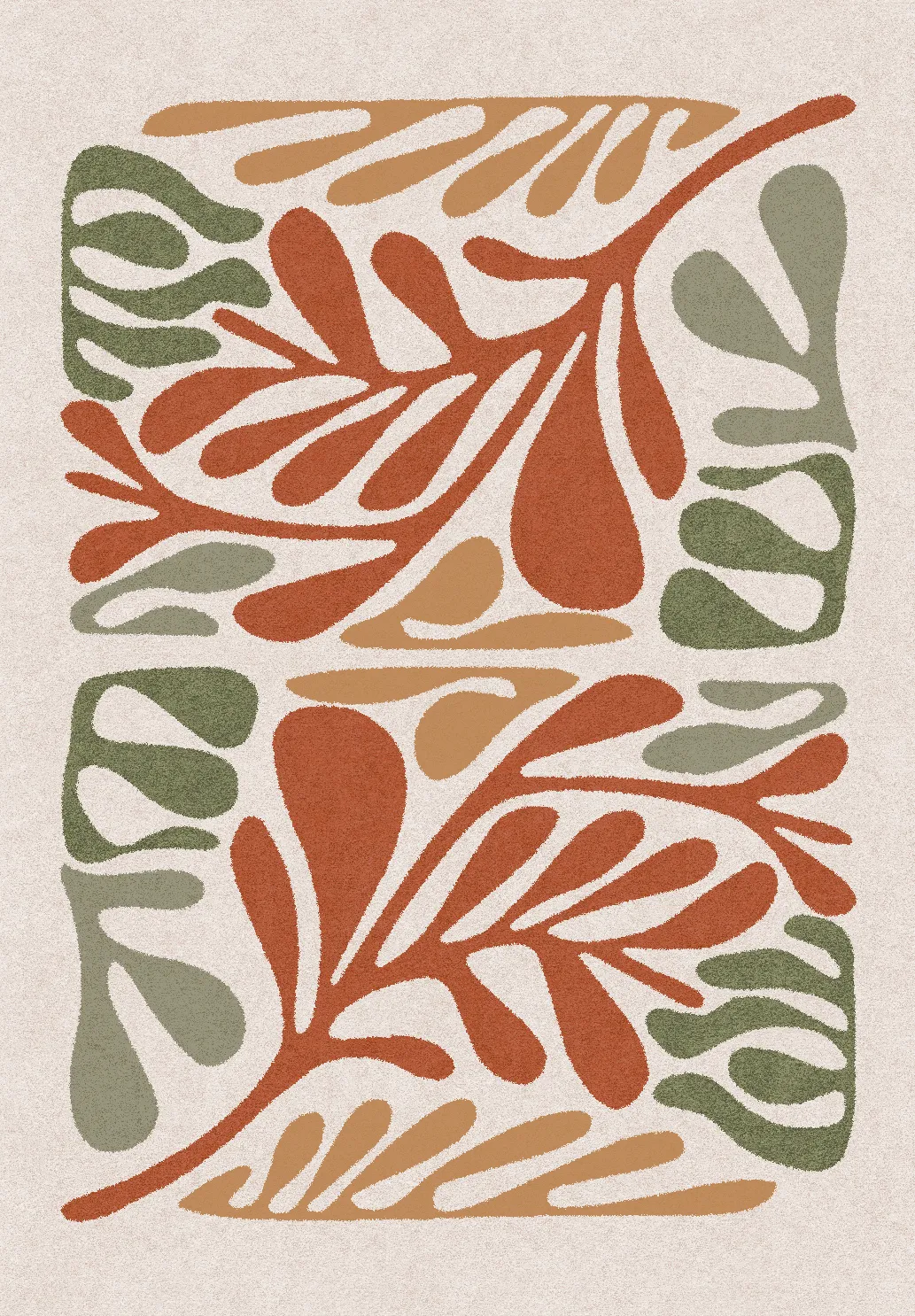 Koberec Wilton - Fern (béžová/multi)