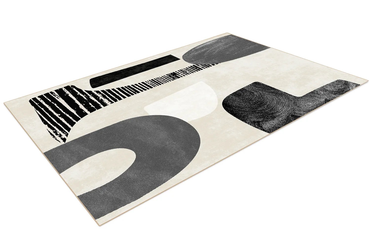 Koberec Wilton - Suki (béžová/čierna)