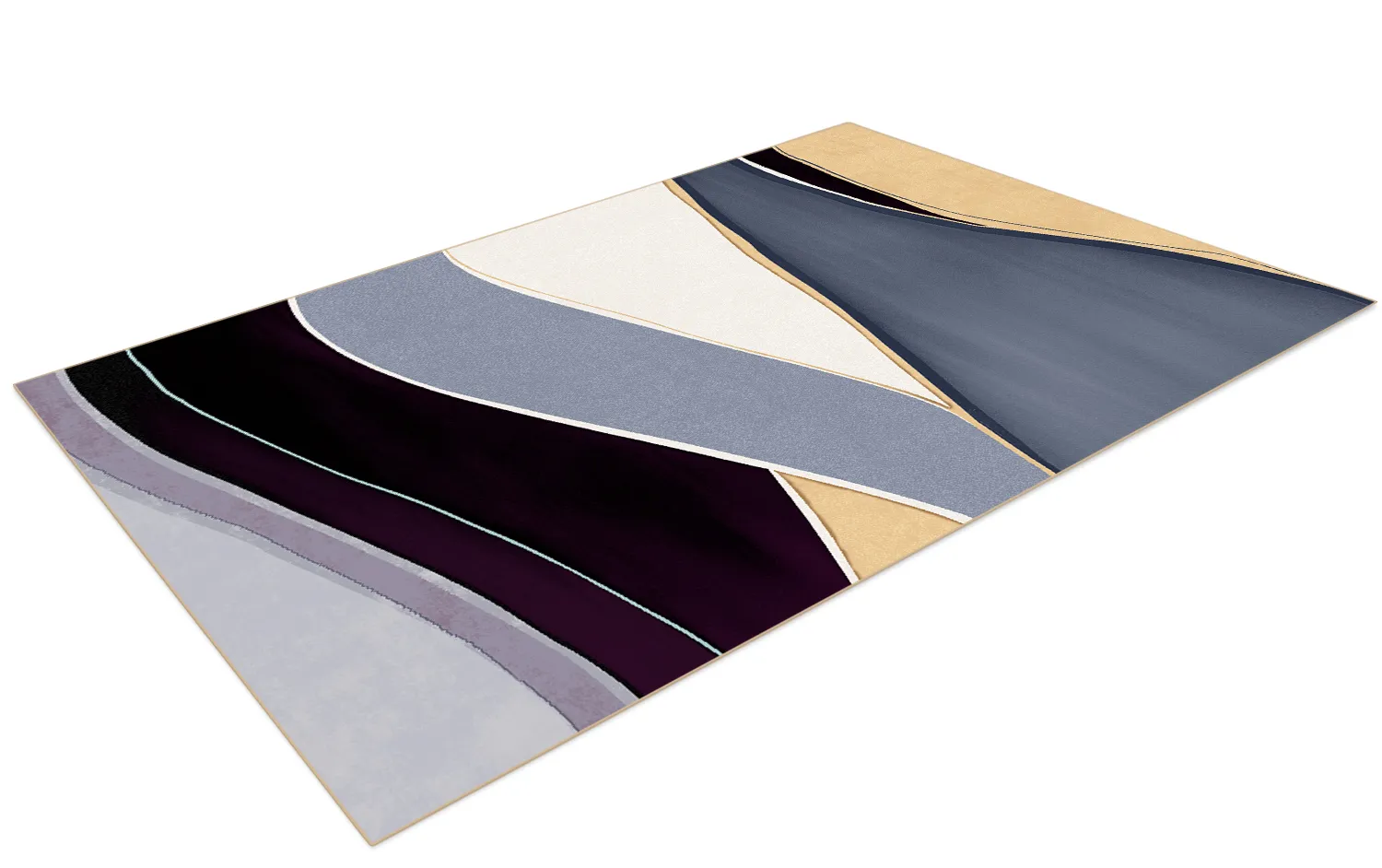 Koberec Wilton - Gaia (modrá/multi)