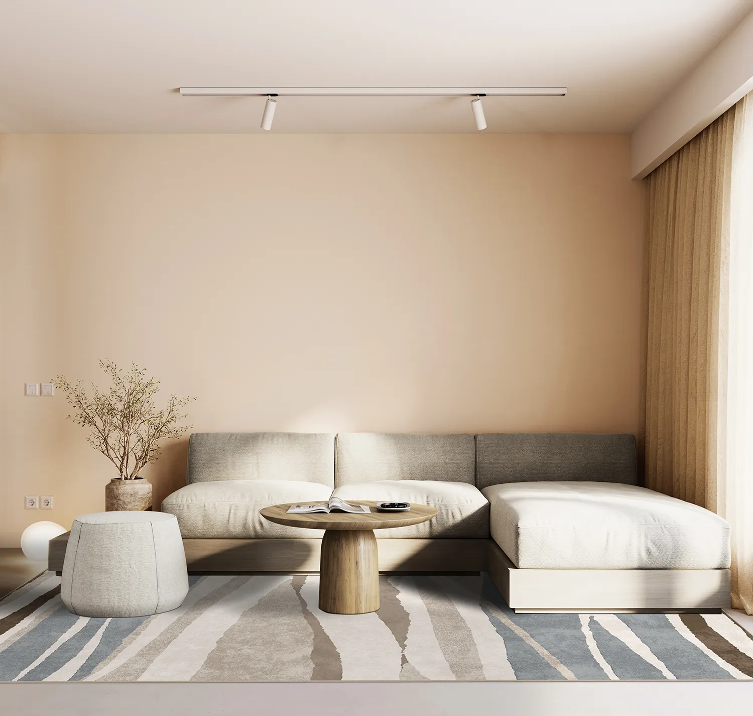 Koberec Wilton - Effie (béžový/multi)