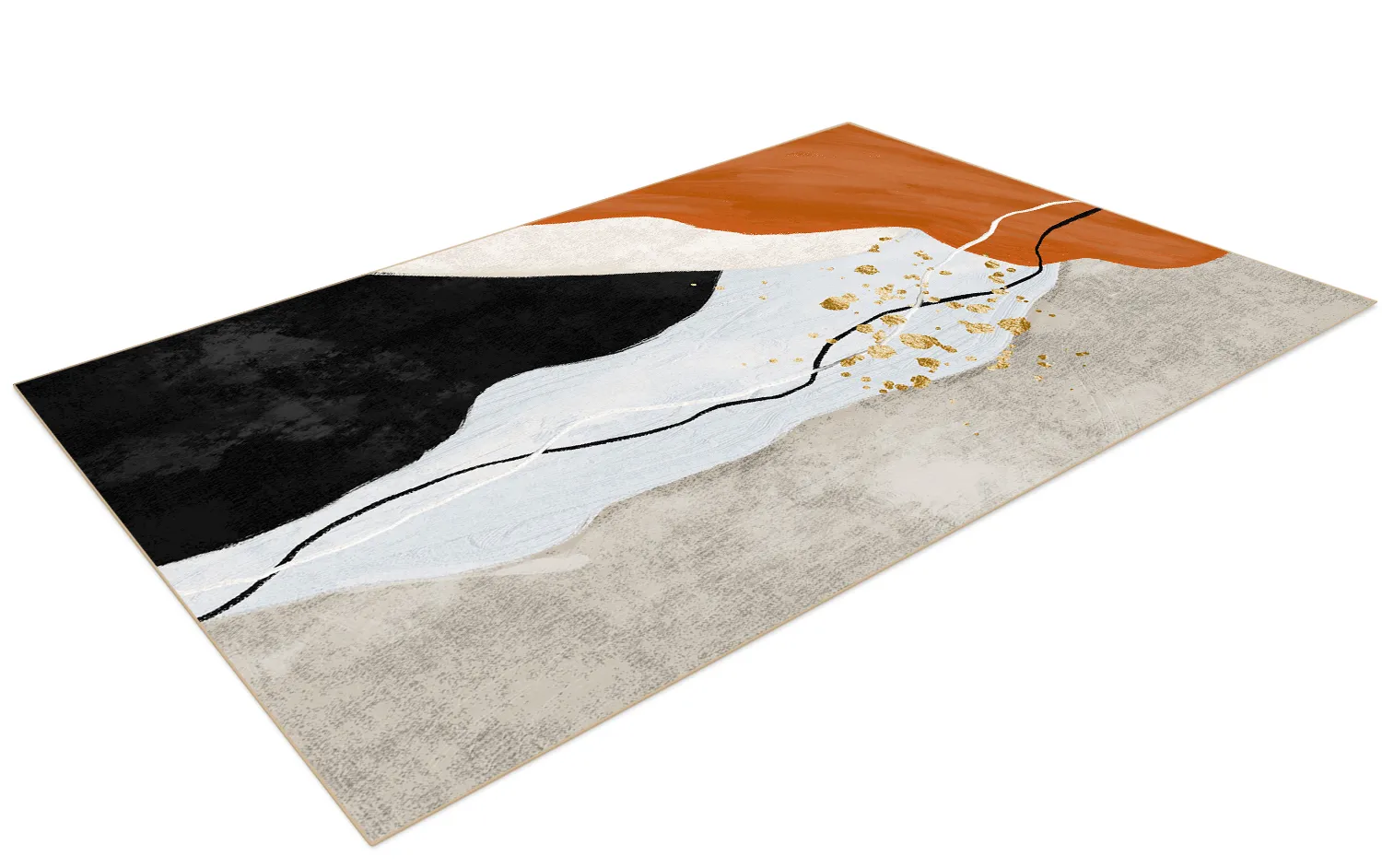 Koberec Wilton - Verity (oranžová/multi)