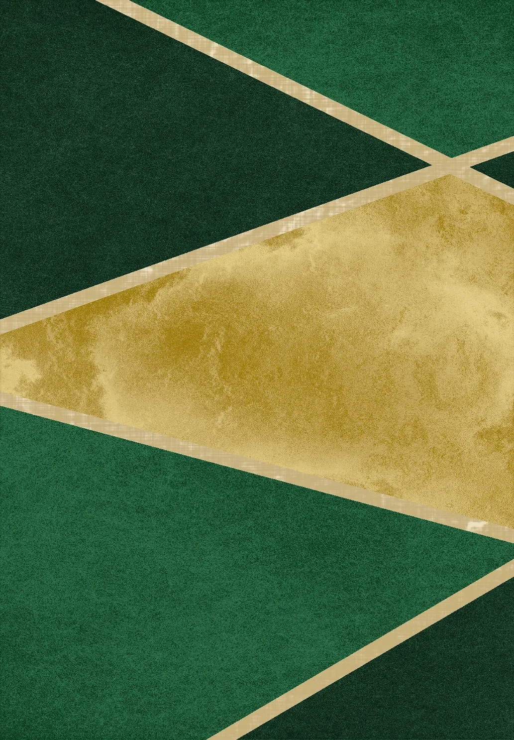 Koberec Wilton - Dolly (zelený/zlatý)