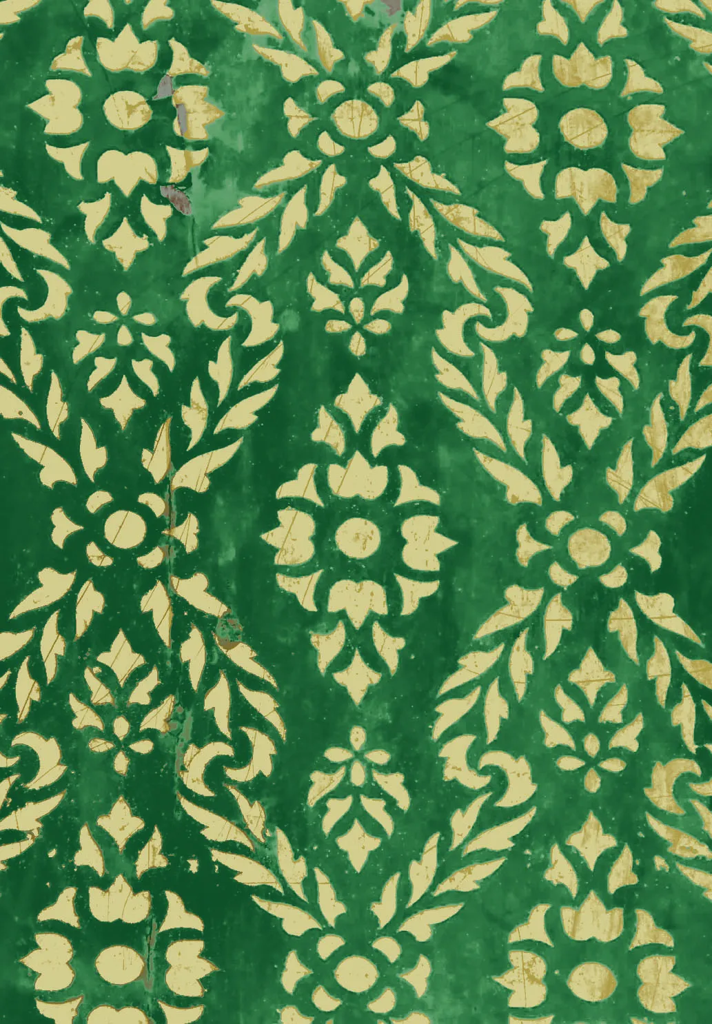 Koberec Wilton - Circe (zelená/zlatá)