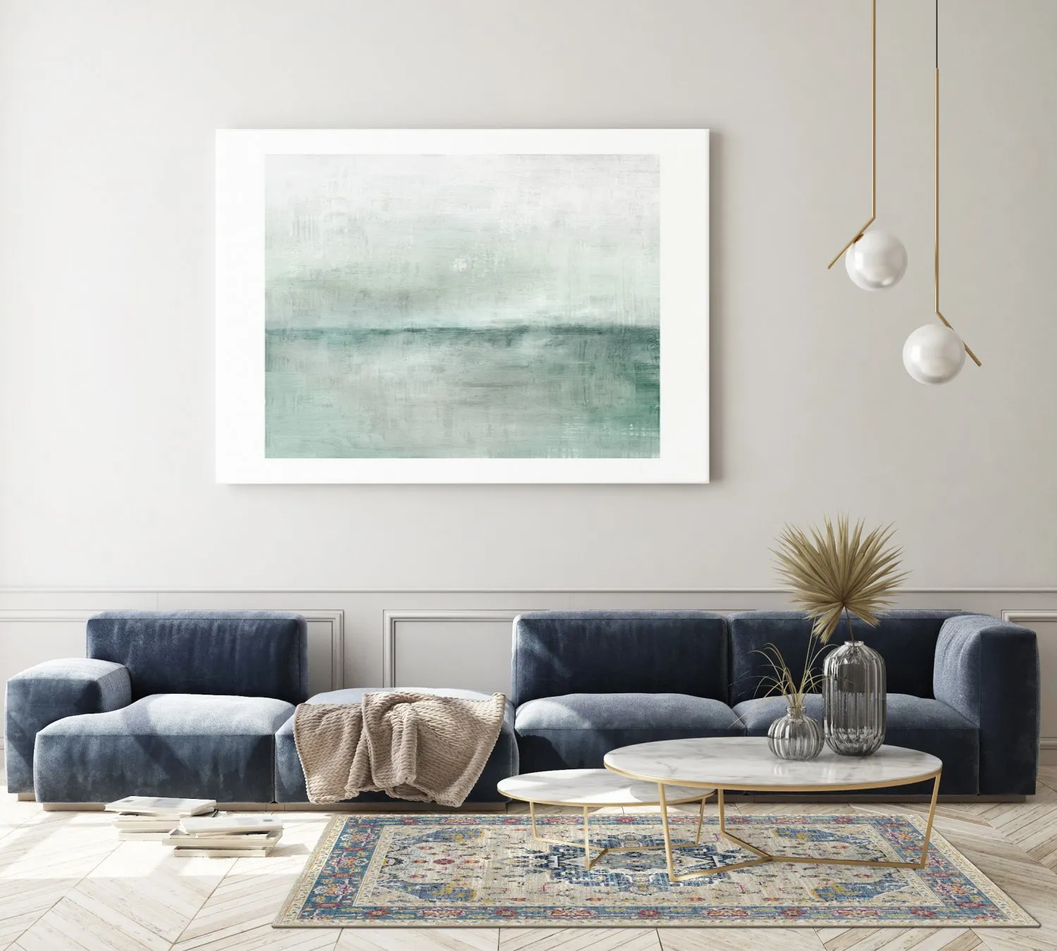 Koberec Wilton - Siliana (modrý)