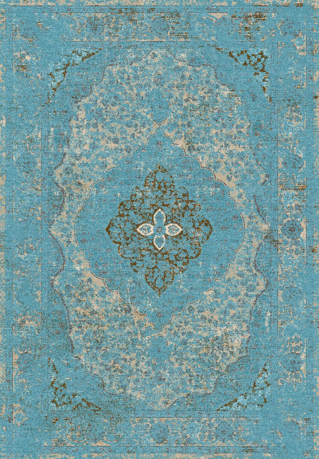 Koberec Wilton - Lainey (modrý)