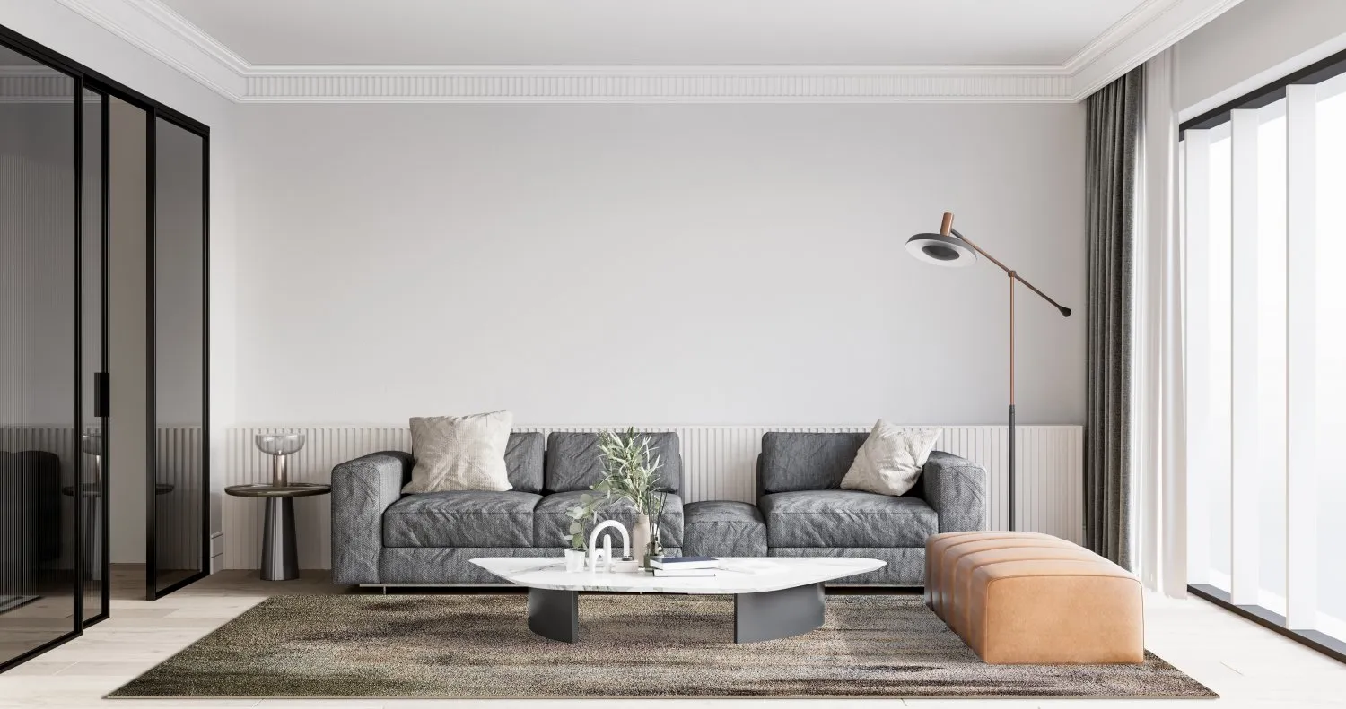 Koberec Wilton - Polia (šedý/hnedý)