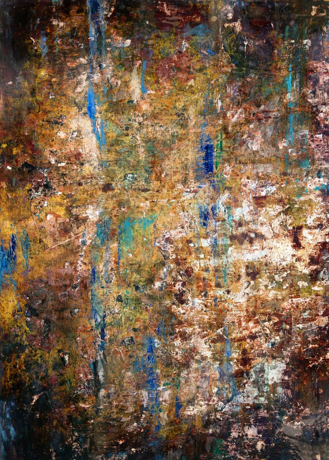 Wilton koberec - Trepito (hnedý/modrý/multicolor)