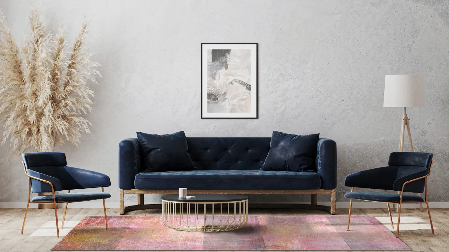 Koberec Wilton - Cicoria (ružová/fialová)