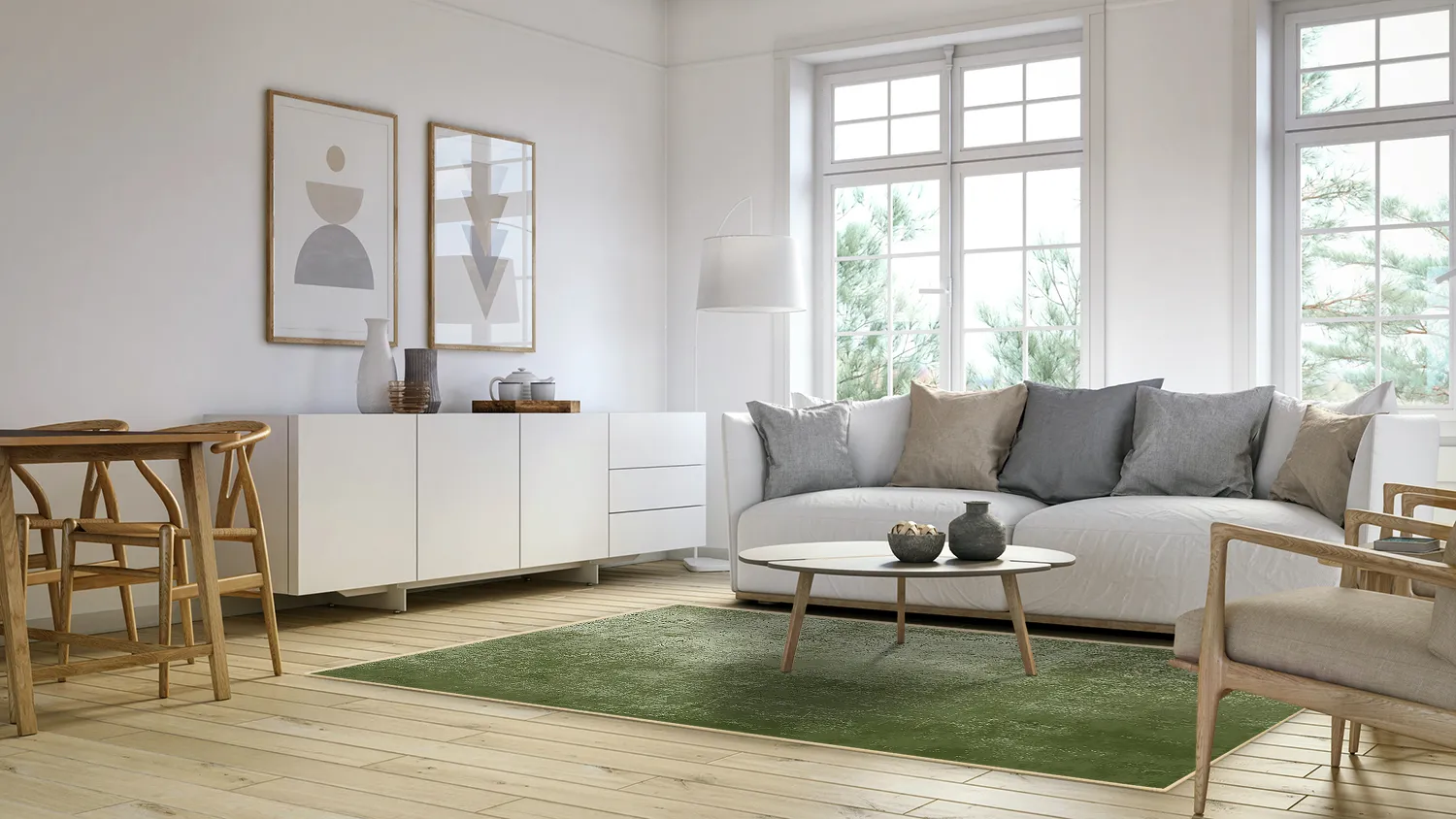 Koberec Wilton - Lynton (zelená)