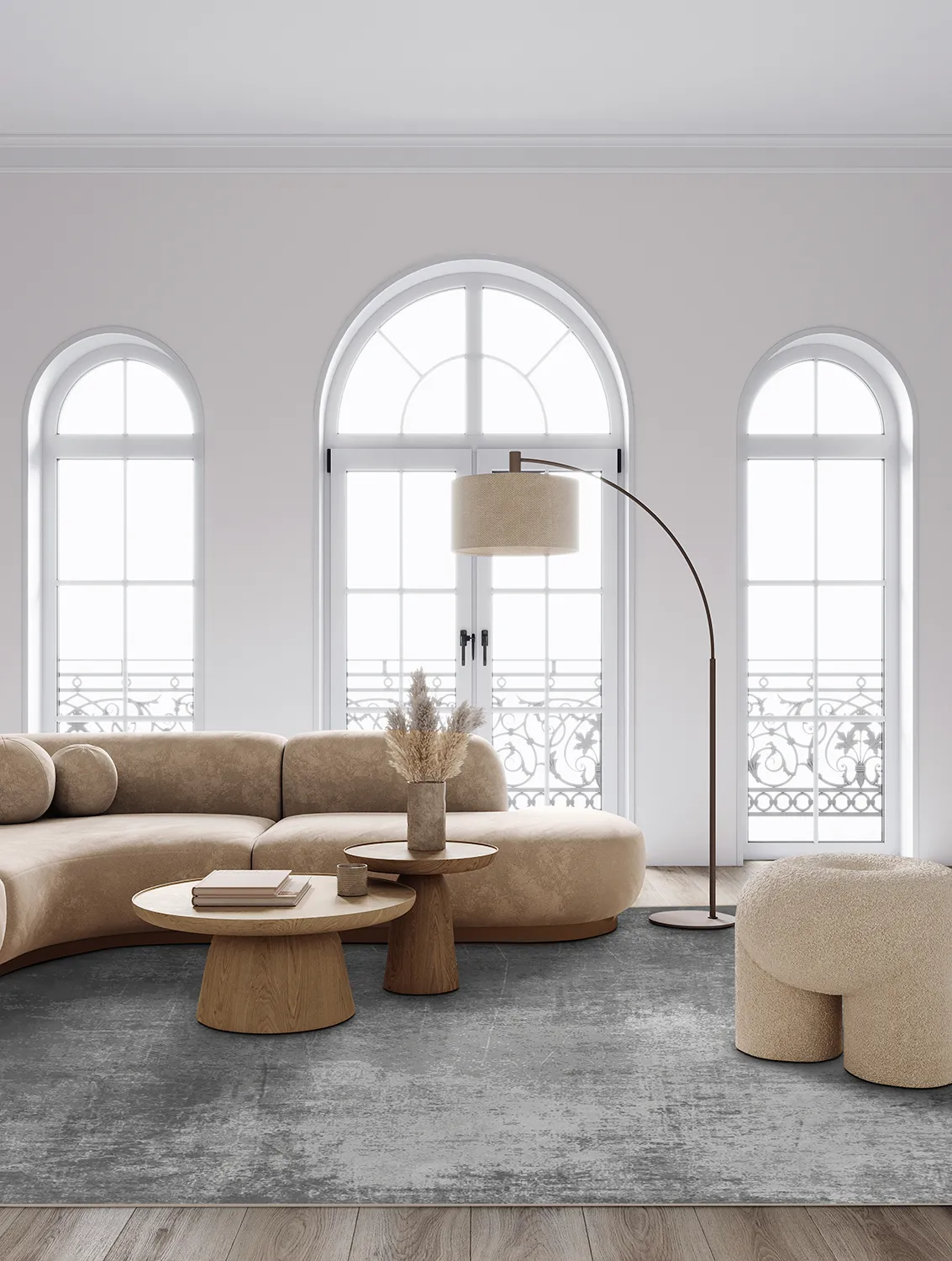 Koberec Wilton - Lynton (sivý)