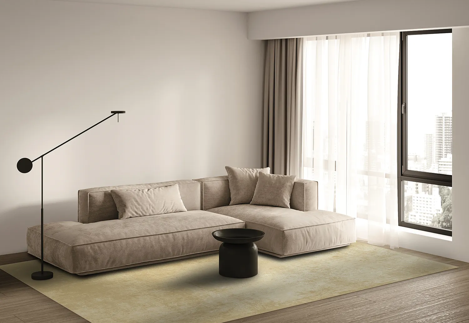 Koberec Wilton - Lynton (zlatý)