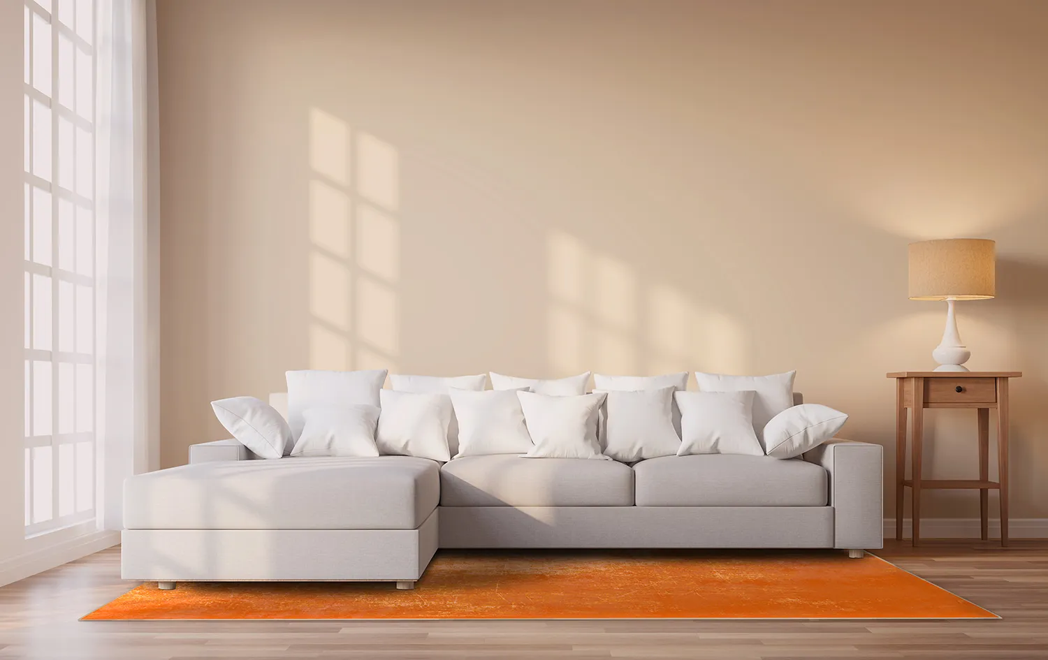 Koberec Wilton - Lynton (oranžová)