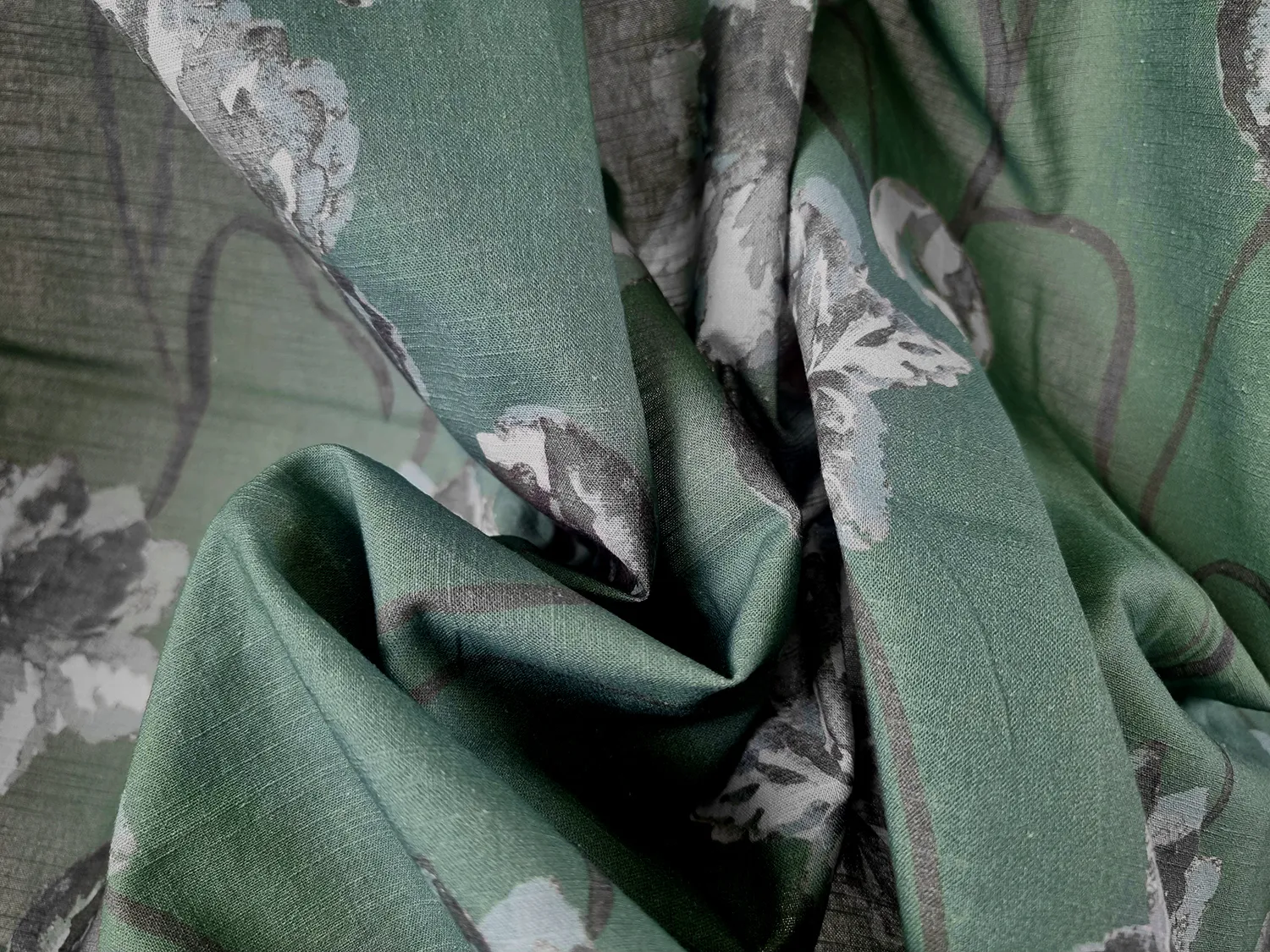 Obrus z bavlny Alegria (zelený)